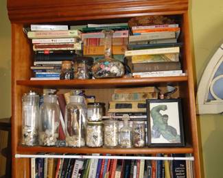 More books. Empty hat boxes