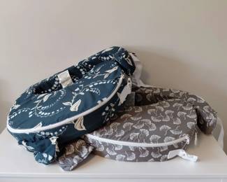 Two My Brest Friend Nursing Pillows In Botanical Prints