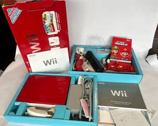 Nintendo Wii Console, Remote Plus, Nunchuck, Controllers, No Games