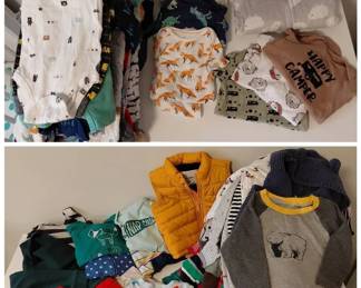 Patterned And Neutral Baby Clothes 3M612M