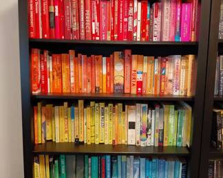 Pick The Bookshelf RedOrangeYellow Collection