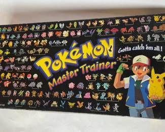 Rare And Collectible Pokemon Master Trainer Board Game