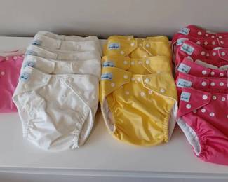 Fuzzybums Size Large Pocket Cloth Diaper Covers