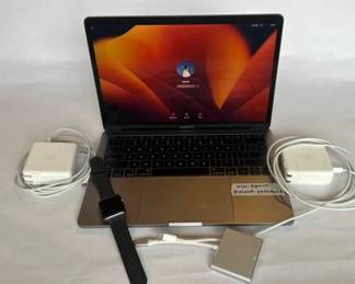 MacBook Pro 13 Model A1708 EMC 3164 and Apple Watch Series 3 38mm