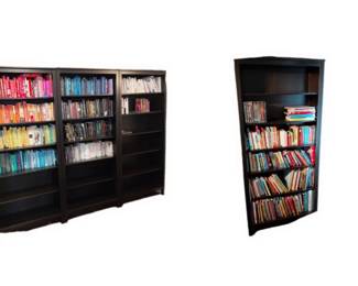 Four IKEA Bookshelves Books Sold Separately