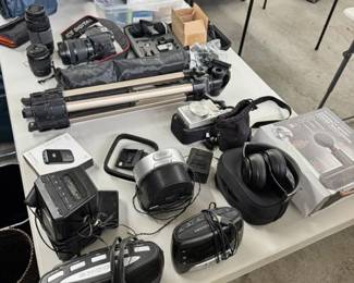 electronics, cameras