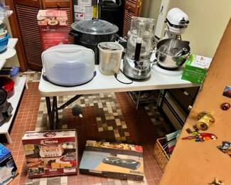 Kitchenaid mixer & more