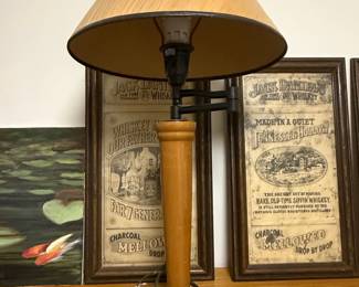 Jack Daniel's "Whiskey Our Father" and "Tennessee Hollow" Themed Table Lamp