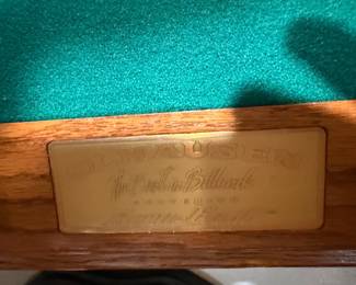 Olhausen "The Dream" Pool Table