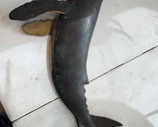 Bronze Humpback Whale Sculpture