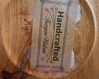 Handcrafted Maple Live Edge Bowl by Keegan Watson