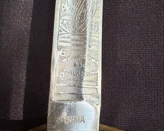 Indian "Iron Proof" Officer's Sword with Scabbard - Possibly Horstmann