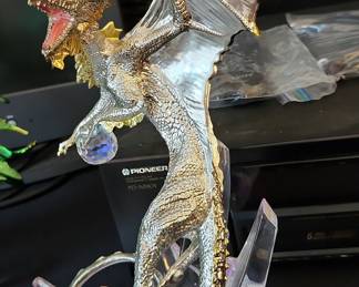 Franklin Mint Dragon! Sculpture by Michael Whelan