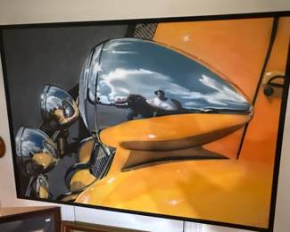 Bill Meyer "Chrome Reflection" Artwork