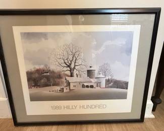 1989 Hilly Hundred Art Print