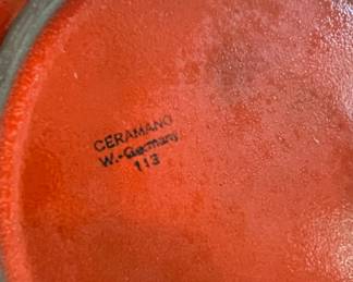 Ceramango W. Germany 113 Casserole Dish