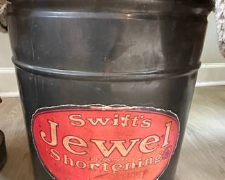 Swift's Jewel Shortening 8 Pound Tin