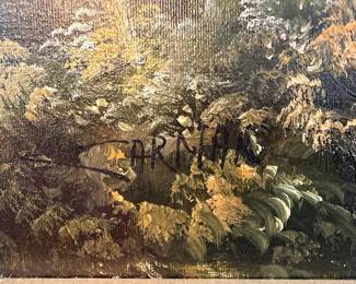 Landscape Painting with Signature