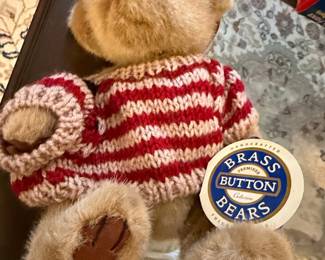 Brass Button Bears "Premiere Collection" Teddy Bear