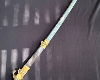 Indian "Iron Proof" Officer's Sword with Scabbard - Possibly Horstmann
