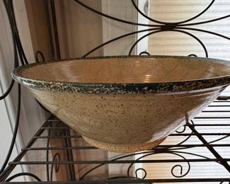 Three Rivers Pottery "Apple Tree" Large Ceramic Bowl