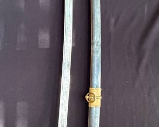 Indian "Iron Proof" Officer's Sword with Scabbard - Possibly Horstmann