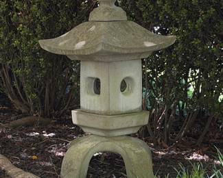 Stone Japanese Pagoda Lantern