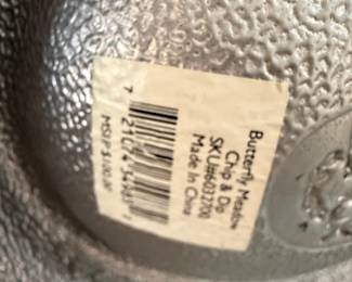 Butterfly Meadow Chip & Dip Serving Dish