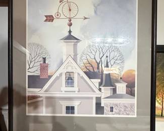 Wilbur M. Meese "Hilly Hundred 1990" Print