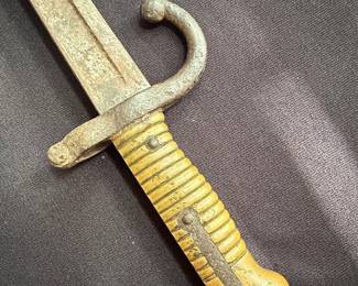 French M1866 Chassepot Yataghan Sword Bayonet