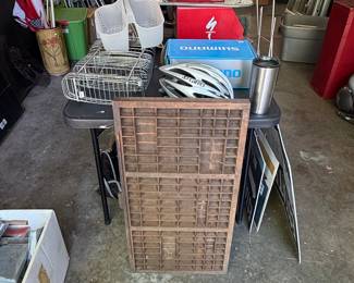 Vintage Hamilton Manufacturing Co. Wooden Printer's Tray