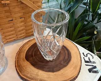 Mikasa Crystal Vase
