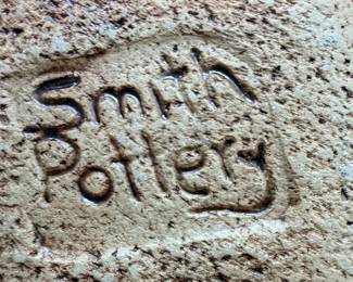 Smith Pottery Tree of Life Decorative Square Plate