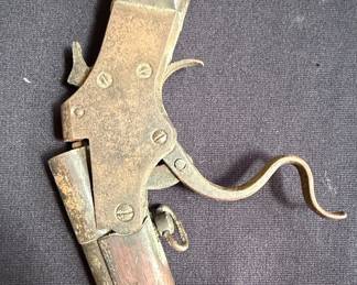 Antique Single Shot Derringer-style Pistol