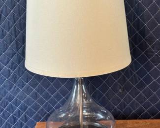 Small lamp glass base.