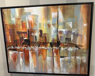 Large Framed Artwork