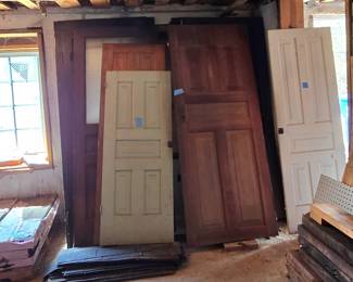 old & new doors