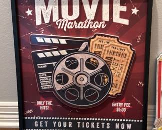 Fun signage for theater rooms etc