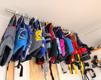 Life jackets for children and adults
