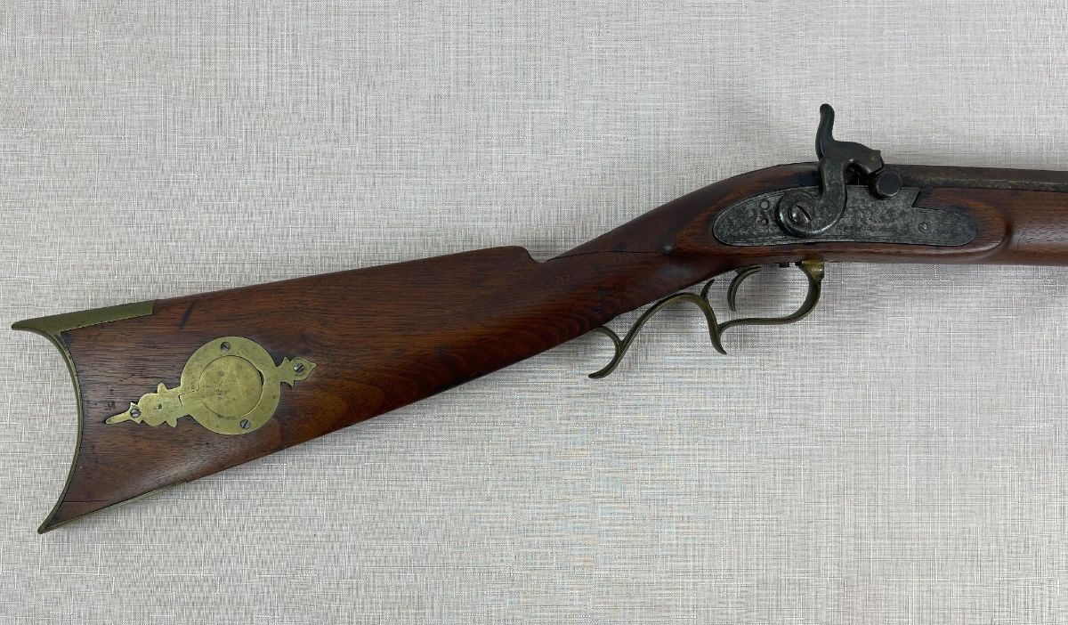 Antique NY Geo. Goulcher Half Stock Long Rifle