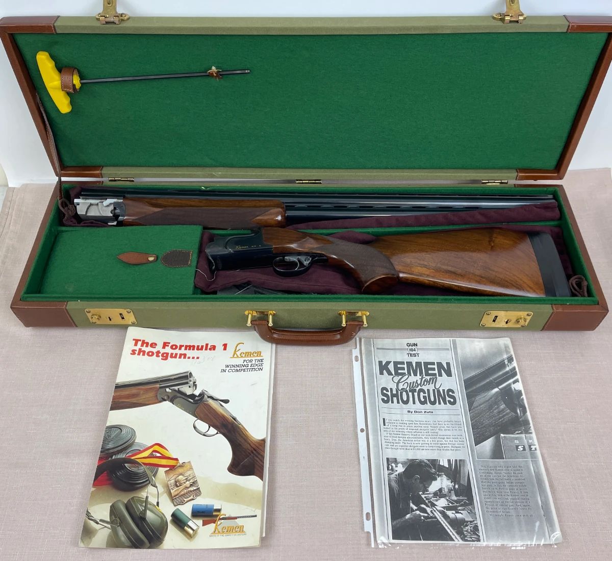 Kemen KM-4 Cased Over-Under 12ga Trap Shotgun
