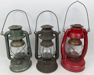 Vintage Embury Warsaw NY Lanterns