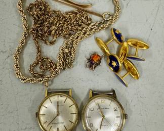 Gold Filled Jewelry and Vintage Watches