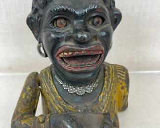 Antique Cast Iron Dinah Long Sleeves Bank