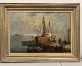Harry Russell Ballinger, Probably Rockport Harbor
