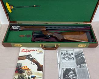 Kemen KM-4 Cased Over-Under 12ga Trap Shotgun