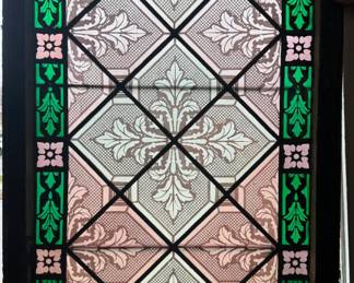 Antique Leaded Glass Window