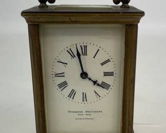 Ovington Brothers Carriage Clock