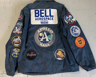 Vintage Bell & Military Patched Jacket