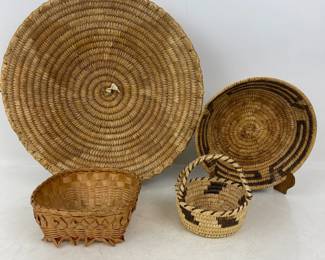 Native American Woven Baskets